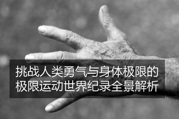 挑战人类勇气与身体极限的极限运动世界纪录全景解析